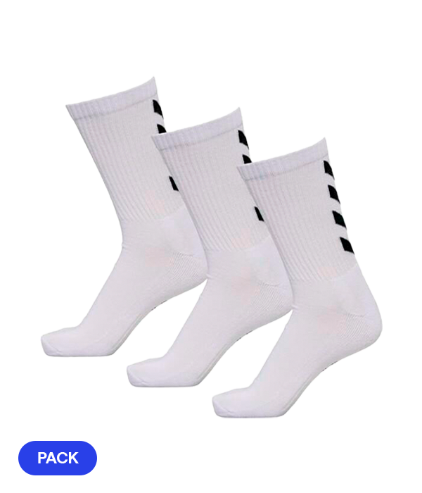 Hummel Fundamental White Socks 2024