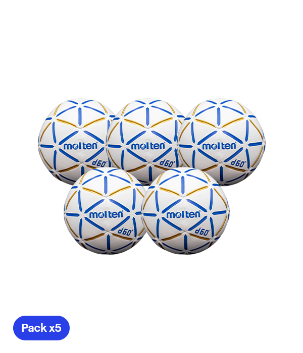 Balones Molten D60 sin Resina (Pack x5)