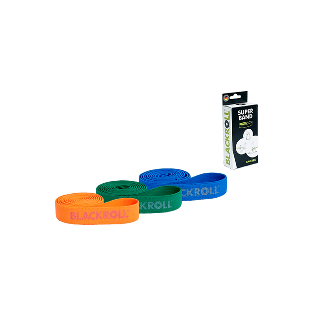 Set de Cintas Largas de Entrenamiento Blackroll (3 Intensidades) 2025