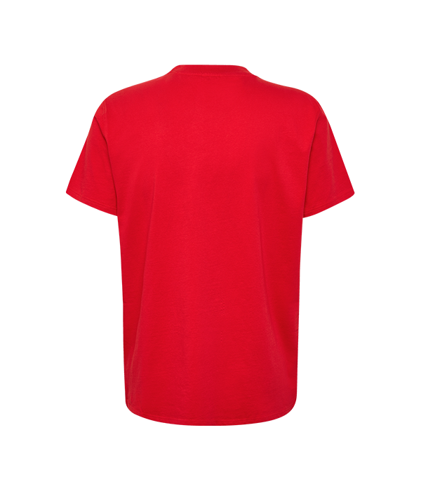 Camiseta hmlGO 2.0 LOGO S/S Roja