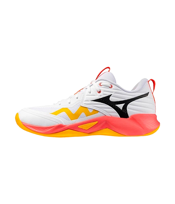 Zapatillas Mizuno Wave Momentum Pro Blanco/Rojo/Amarillo 2025