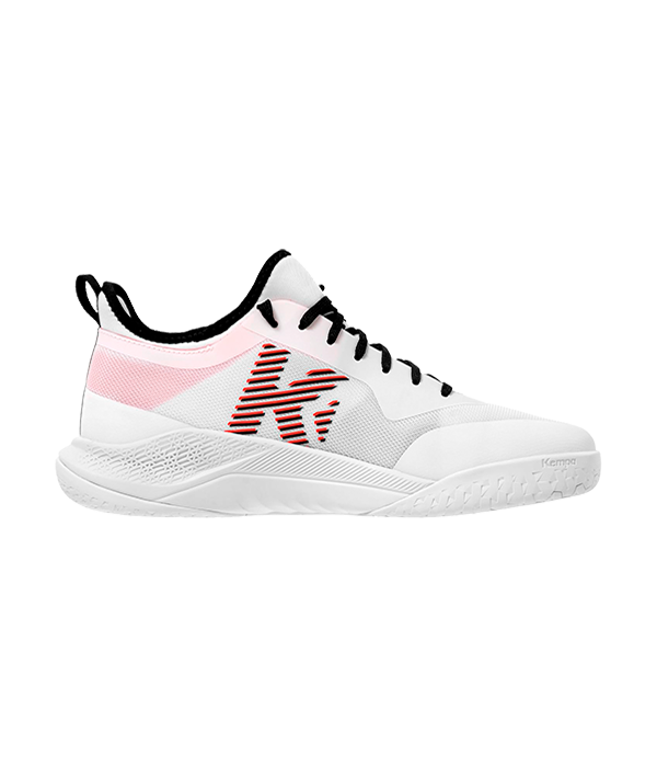 Zapatillas Kempa Kourtfly Jr Blanco/Rojo 2025