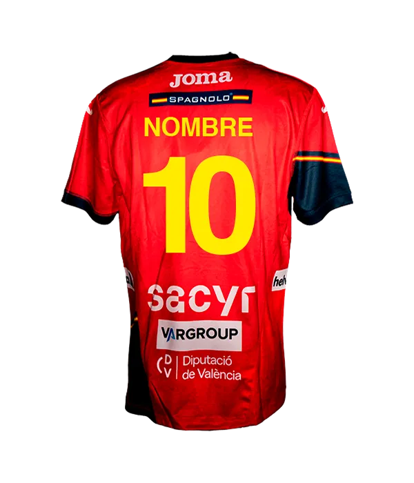 Camiseta Joma España Balonmano Masculino Roja 2025