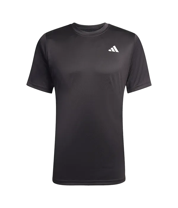 Camiseta Adidas Hombre Club Negra 2025