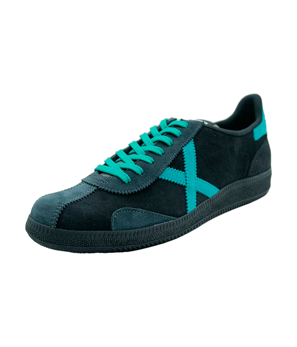 Zapatillas Munich Arquero HBPS 10 sin Talón Deslizante Negro