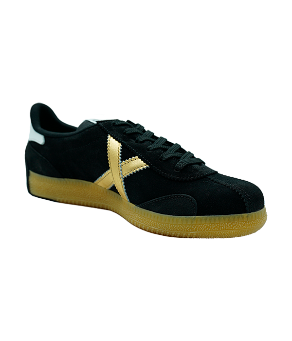 Munich Arquero 111 Sliding Heel Sneakers Black/Gold 2025