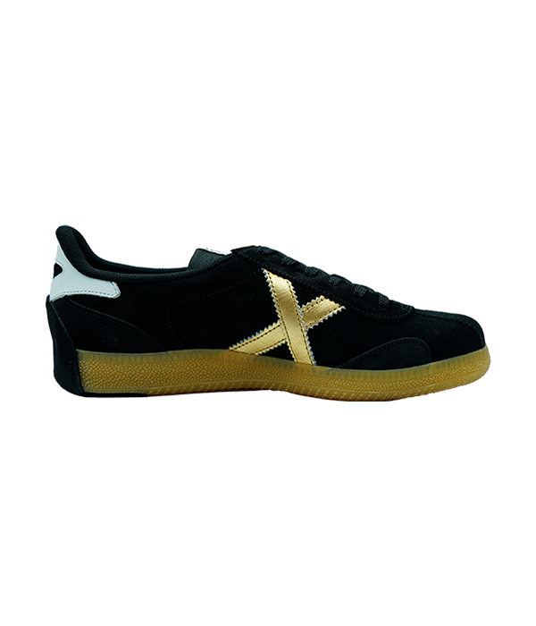 Munich Arquero 111 Sliding Heel Sneakers Black/Gold 2025