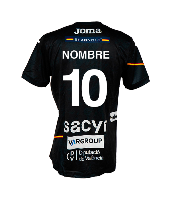 Joma Spain Men's Handball Black Jersey 2025/2026