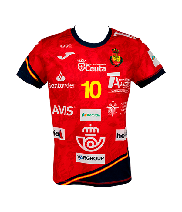 Camiseta Joma España Balonmano Femenino Roja 2025