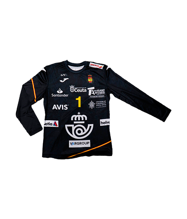 Joma Spain Handball Goalkeeper Jersey Black 2025/2026