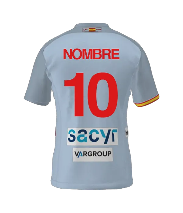 Camiseta Joma España Balonmano Masculino Gris 2026