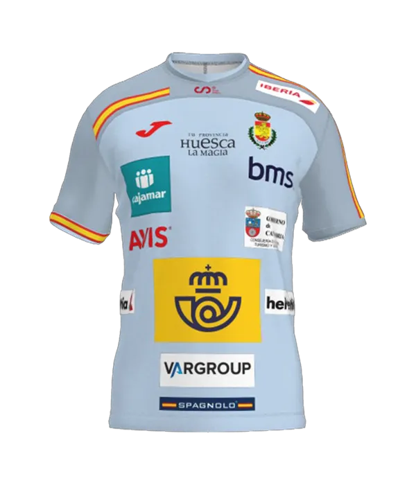 Camiseta Joma España Balonmano Masculino Gris 2026