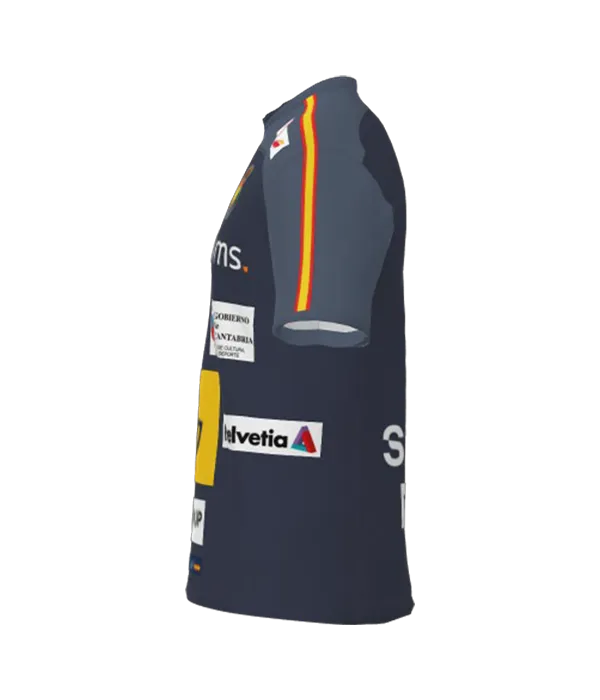 Camiseta Joma España Balonmano Masculino Gris/Negra 2026