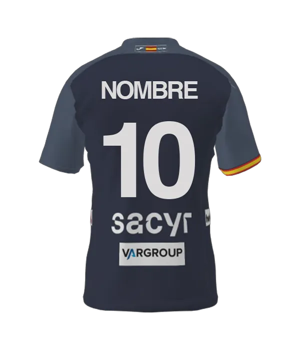 Camiseta Joma España Balonmano Masculino Gris/Negra 2026