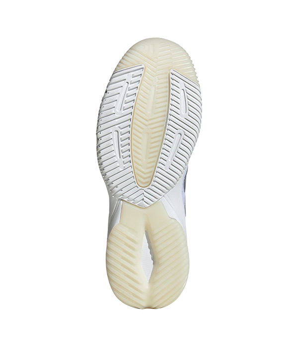 Zapatillas Adidas Crazyflight 6 Mujer Blanco/Plata 2025