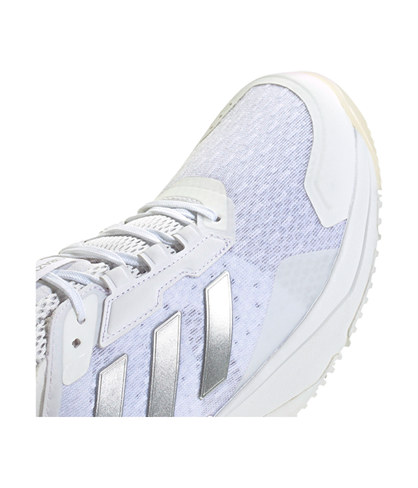 Zapatillas Adidas Crazyflight 6 Mujer Blanco/Plata 2025