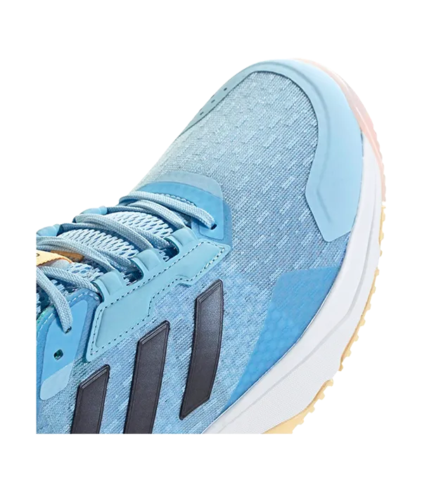Zapatillas Adidas Crazyflight 6 Azul/Rosa Mujer 2025 puntera