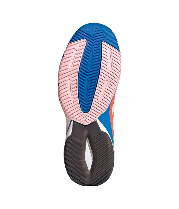 Zapatillas Adidas Crazyflight 6 Rojas 2025 suela