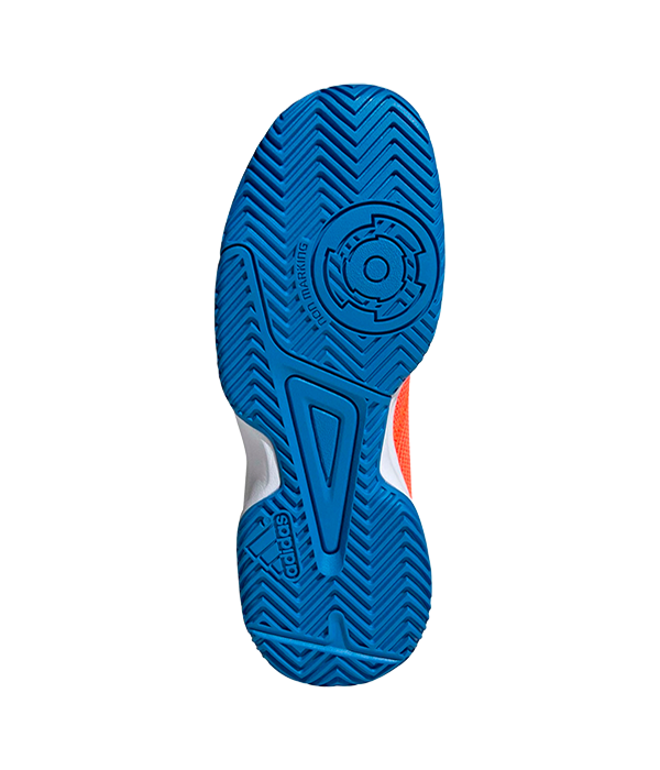Zapatillas Adidas Stabil Jr Naranja/Azul 2025