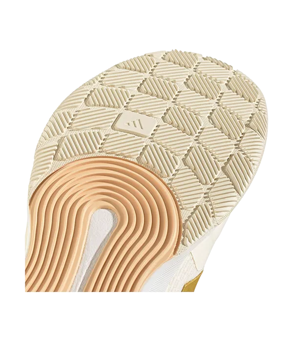 Zapatillas Adidas Novaflight 2 Mujer Beige/Dorado 2025 suela puntera