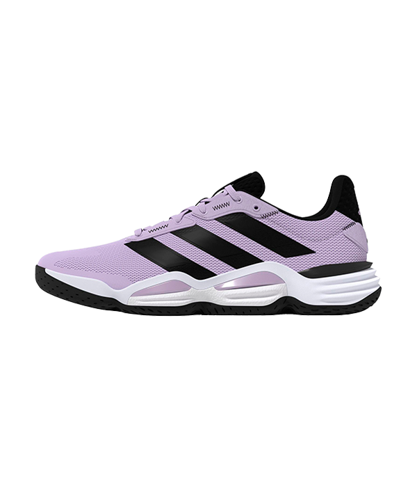 Zapatillas Adidas Stabil 16 Mujer Morado/Negro 2025