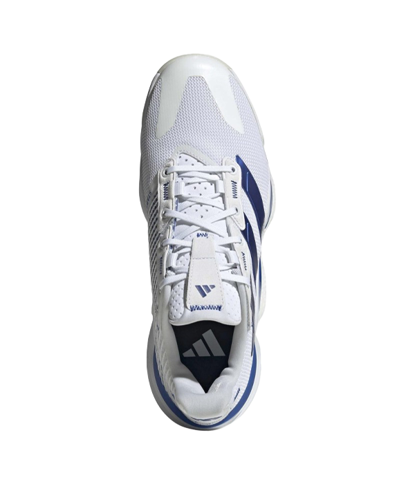 Zapatillas Adidas Stabil 16 M Blanco/Azul Eléctrico 2025
arriba