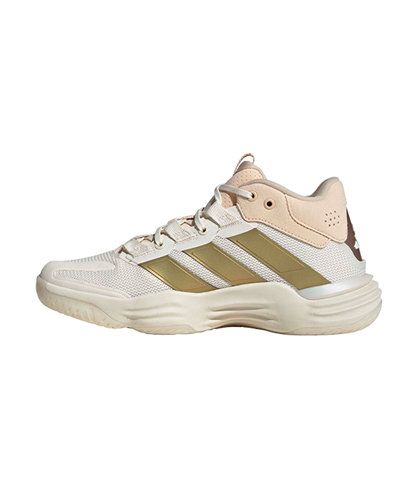 Zapatillas Adidas Court Stabil Beige/Dorado Mujer 2025