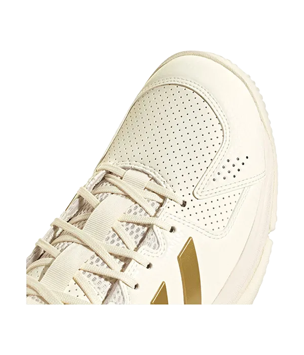 Zapatillas Adidas Court Flight Mujer Beige/Dorado 2025 puntera
