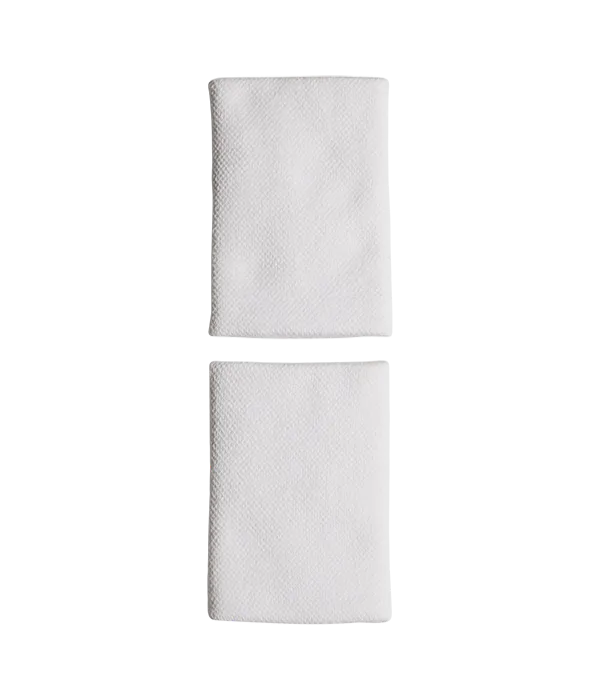 Adidas White Wristbands 2025