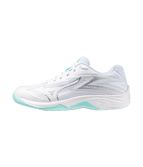 Zapatillas Mizuno Thunder Blade Z Women Blanco/Azul claro 2025