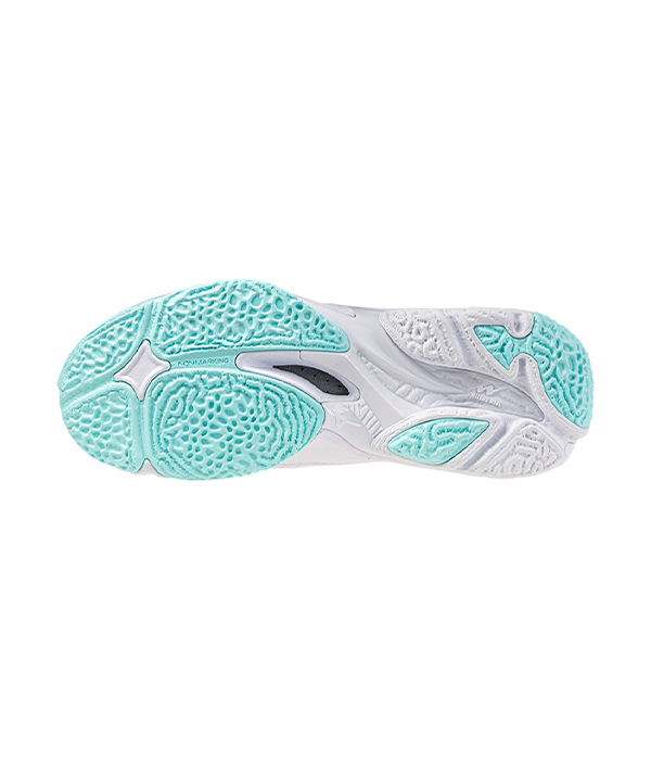 Zapatillas Mizuno Wave Lighting Z8 White/Blue Tint Women 2025