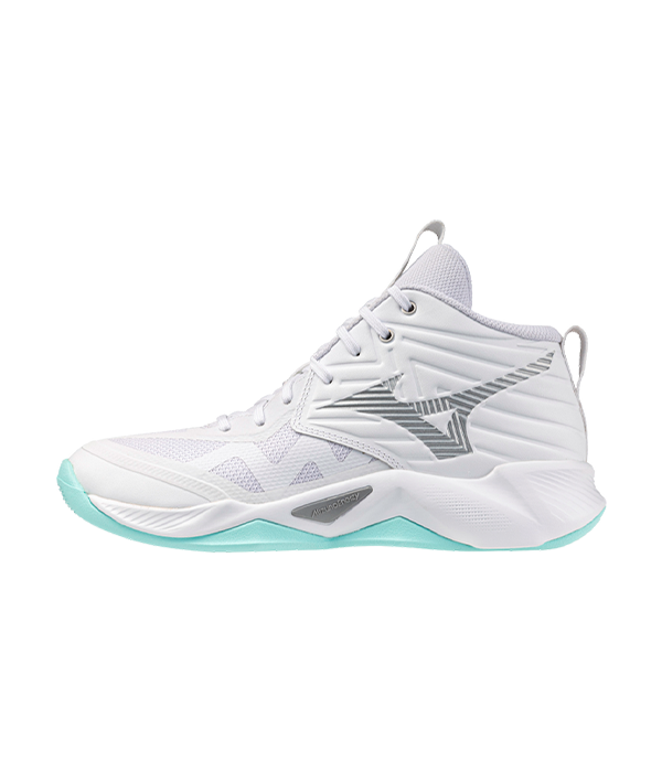 Zapatillas Mizuno Pro Mid Women Blanco/azul 2025