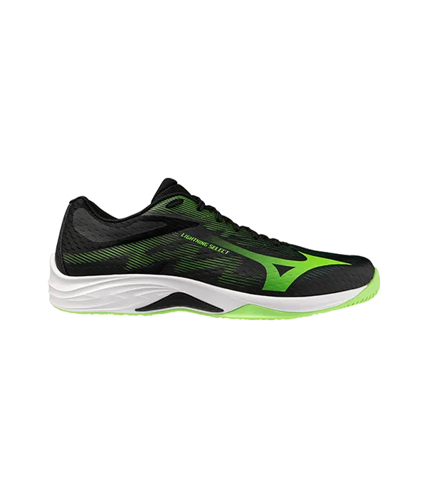 Zapatillas Mizuno Lightning Select Negras/Verdes 2026