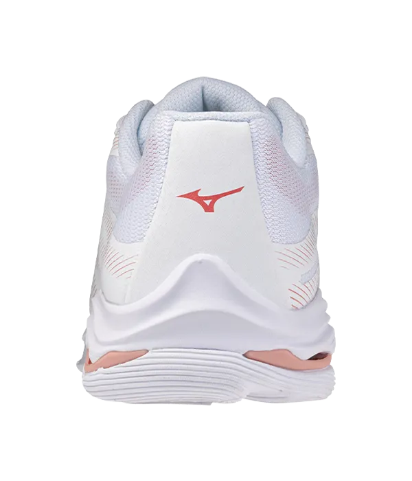 Mizuno Wave Lightning PRO White/Red Women's Sneakers 2026