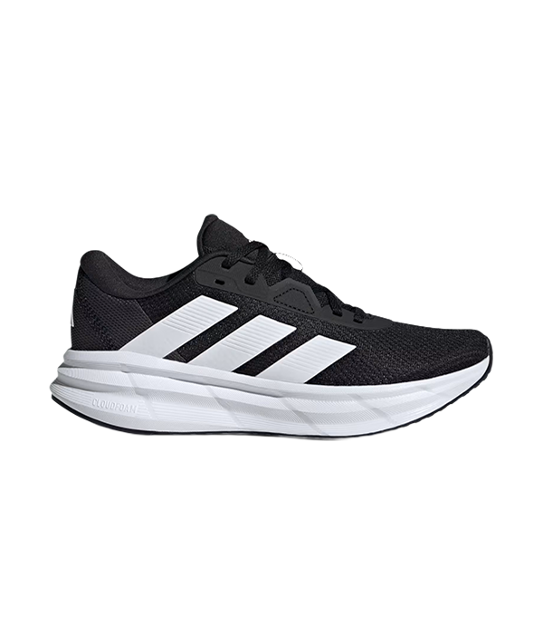 Zapatilla Adidas Running Galaxy 7 Mujer Negro/Blanco 2025