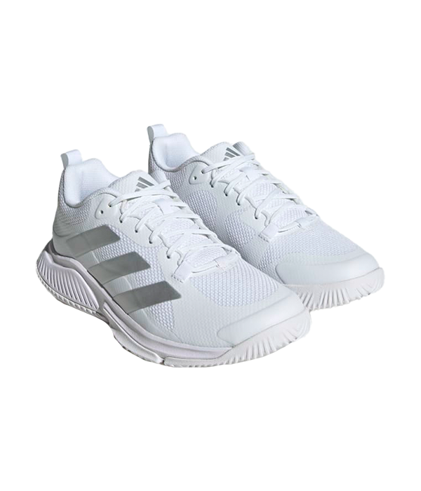Zapatillas Adidas Court Team Bounce 2.0 Women Blanco/Plata 2024