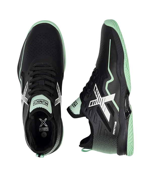 Zapatilla Munich ARTOS 105 Negro Verde 2026