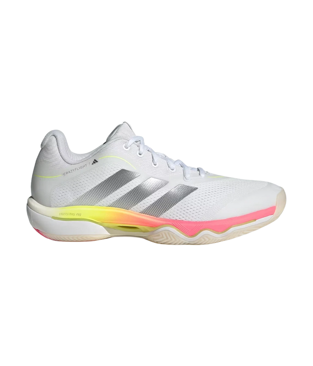 Zapatillas Adidas Crazyflight 7 2026 Blanco/Naranja