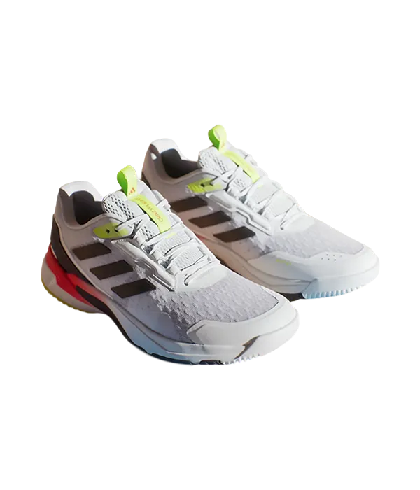 Zapatillas Adidas Crazyflight 6 Blanco/Rojo/Verde 2025