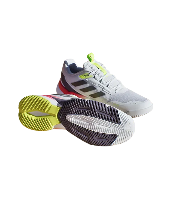 Zapatillas Adidas Crazyflight 6 Blanco/Rojo/Verde 2025 suela