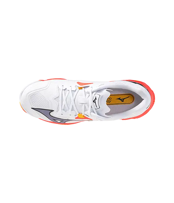 Zapatillas Mizuno Wave Lightning Z8 Blanco/Rojo/Amarillo 2025