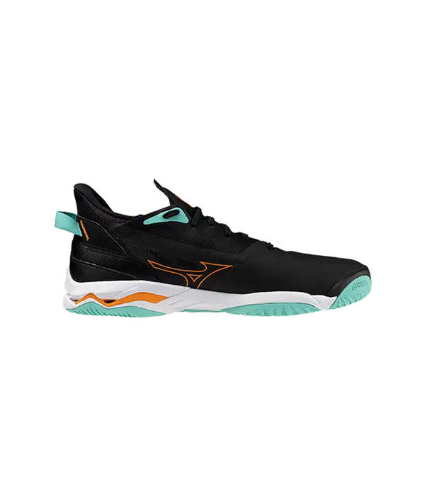 Zapatillas Mizuno Wave Mirage 5 Negro/Naranja/Azul 2025