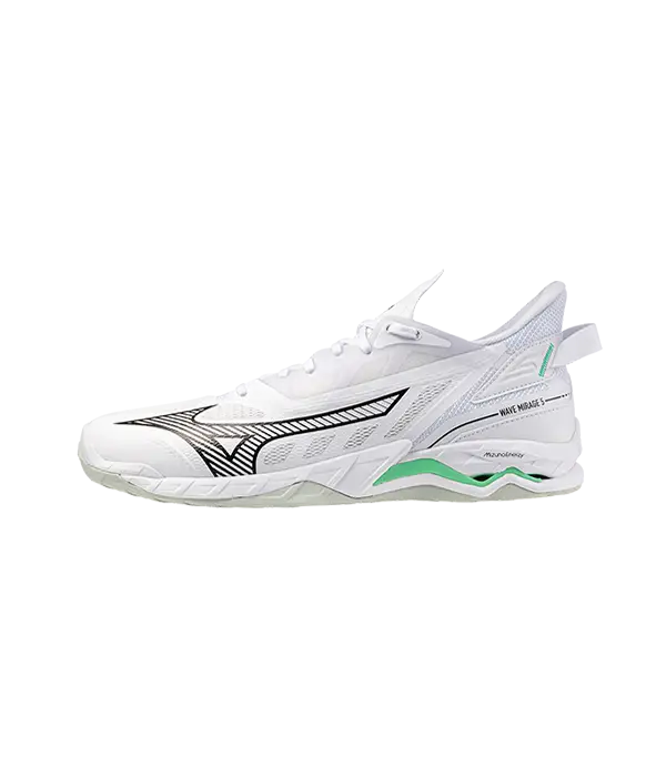 Mizuno Wave Mirage White/Emerald 2025 Sneakers