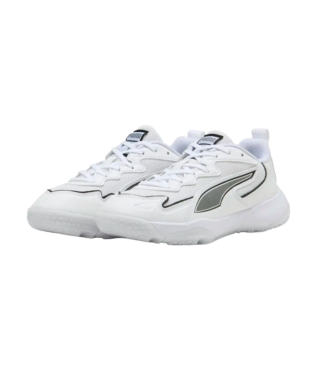 Puma Solarflash 4 Junior Trainers White/Silver 2026