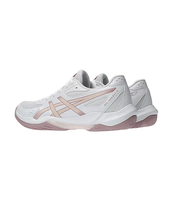 Zapatillas Asics Gel Rocket 12 Mujer Blanco/Rosa 2026