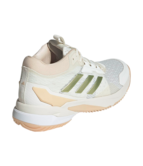 Adidas Crazyflight 6 Mid Women's Beige/Gold 2025 Shoes