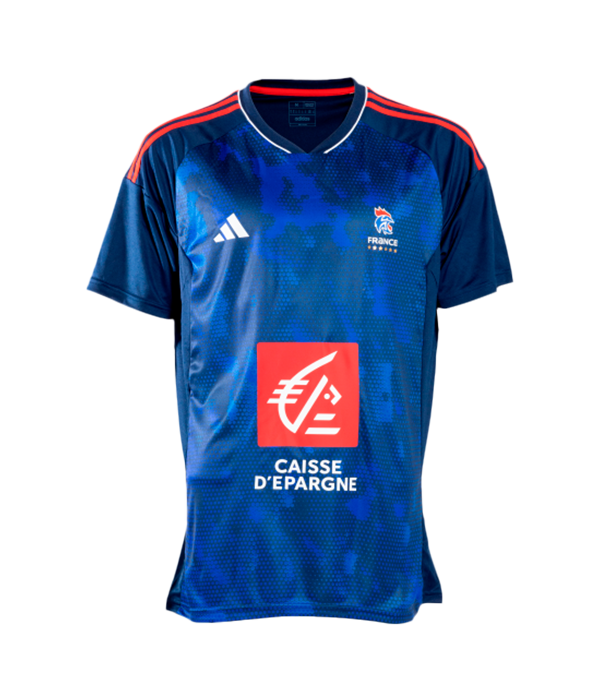 Camiseta Adidas Francia Balonmano Azul 2023/2024