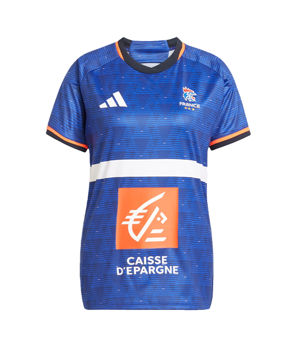 Camiseta Oficial Adidas Francia Balonmano Femenino Azul 2025