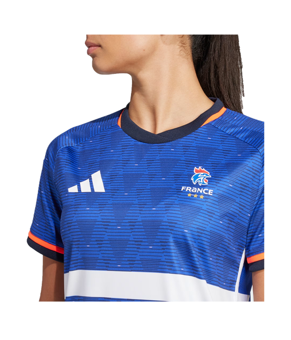Camiseta Oficial Adidas Francia Balonmano Femenino Azul 2025