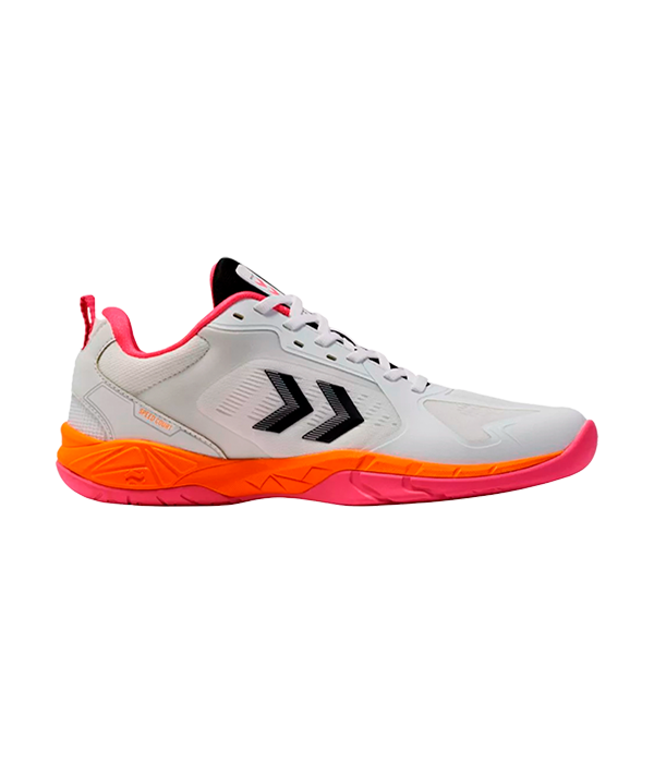 Zapatillas Hummel Speed Court Blanco/Rosa 2025